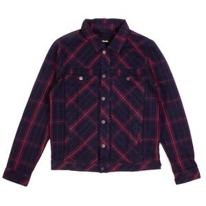 Afends Midnight Conspiracy Plaid Jacket